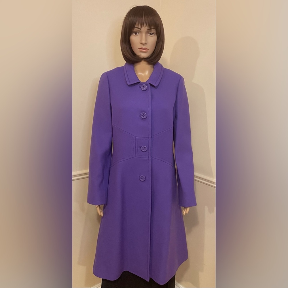 NEW Rare kate spade Tiera Coat in Sonia Purple